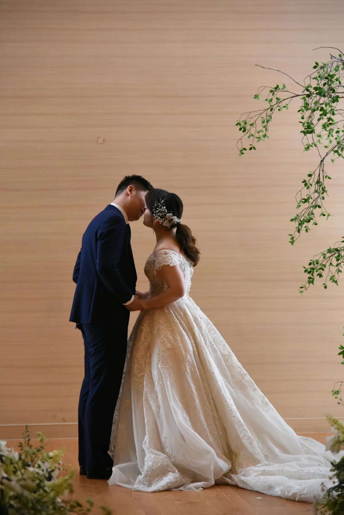 AI generated wedding portrait