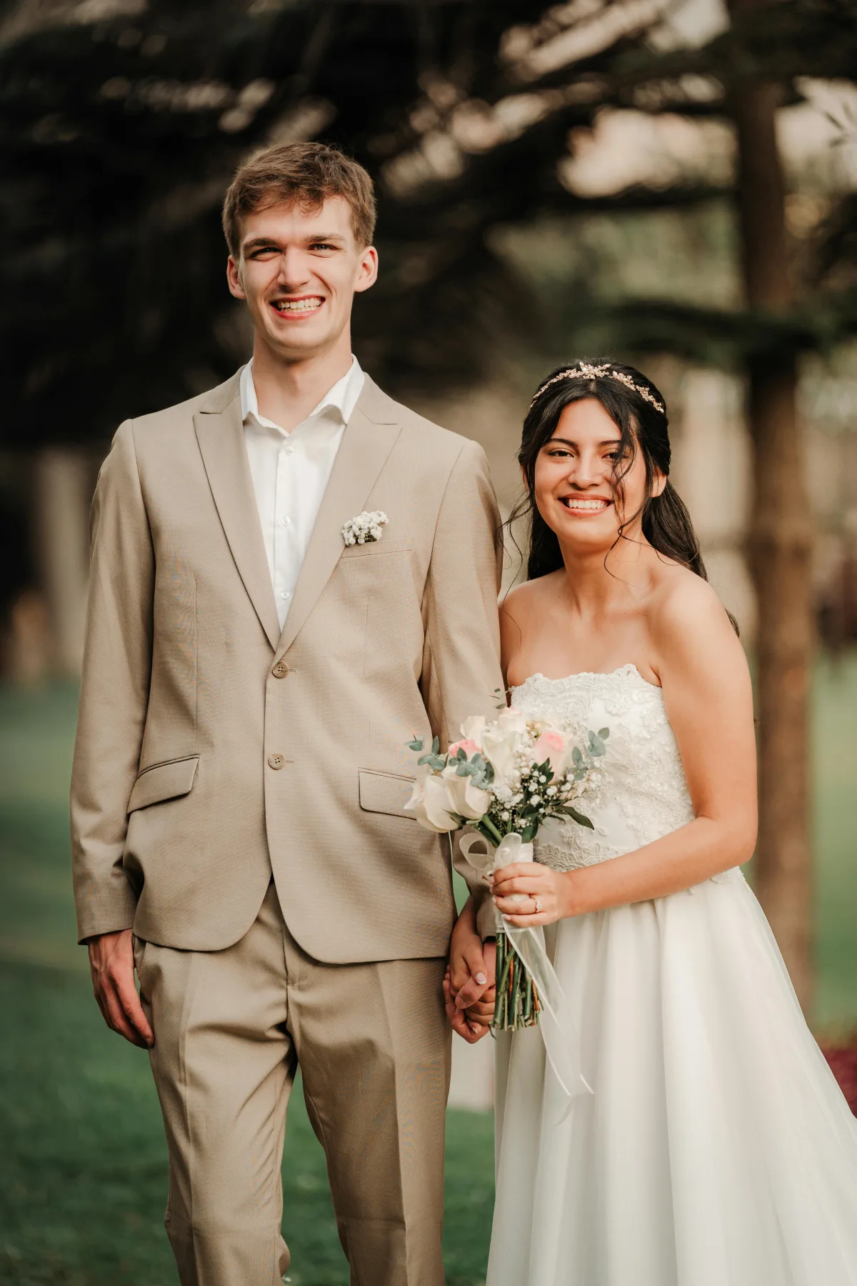 AI generated wedding portrait