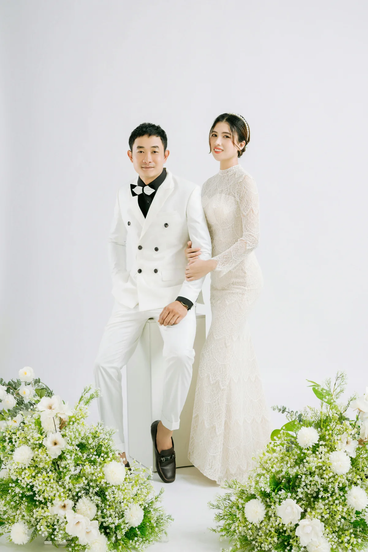 AI generated wedding portrait